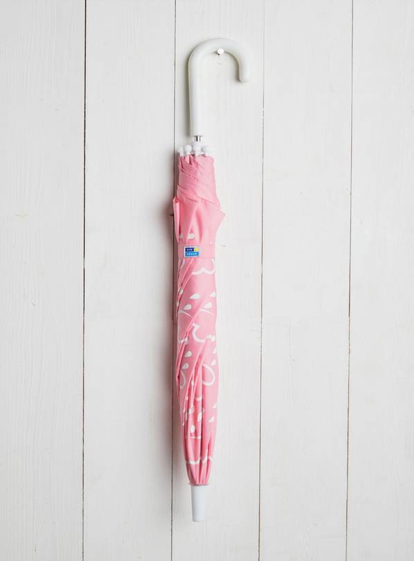 GRASS & AIR Little Kids Colour Revealing Kids Umbrella In Pink One Size