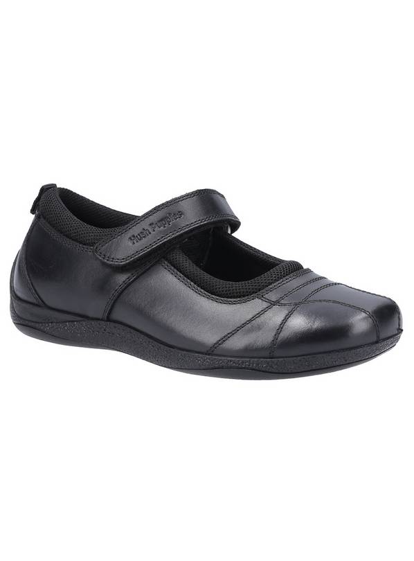 HUSH PUPPIES Clara Junior School Shoe 10 Infant