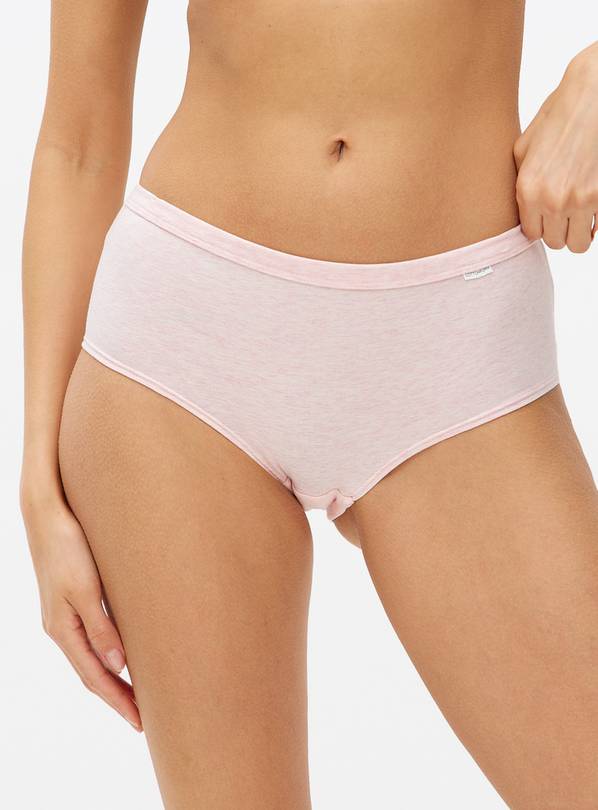 Cottonform™ Pink Rib Shorts Knickers  20