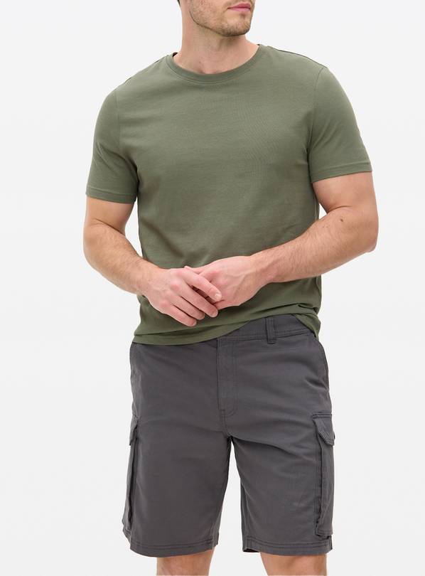 Charcoal Core Cargo Shorts 32