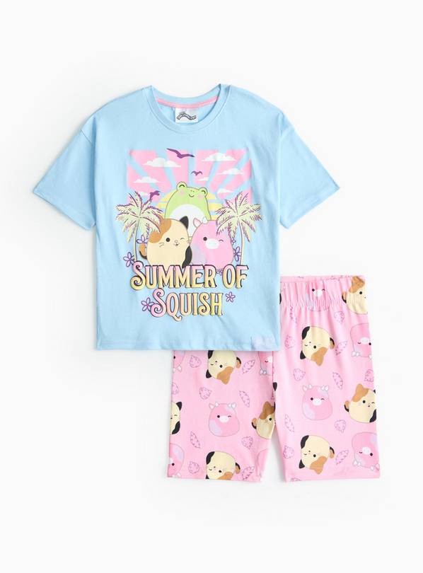 Squishmallows Cycling Short Pyjama Set 7-8 years
