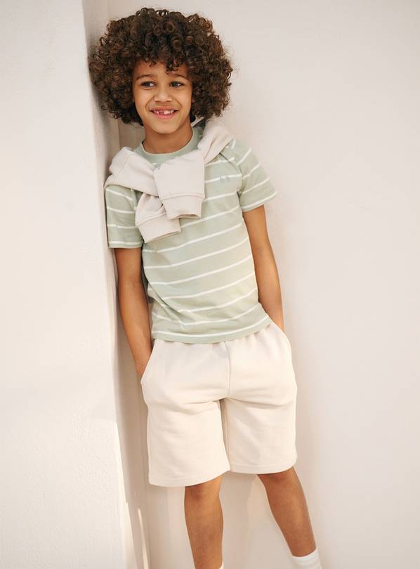 Stone Loopback Sweat Shorts 4 years