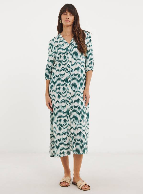 JD WILLIAMS Button Through Kaftan Dress 18
