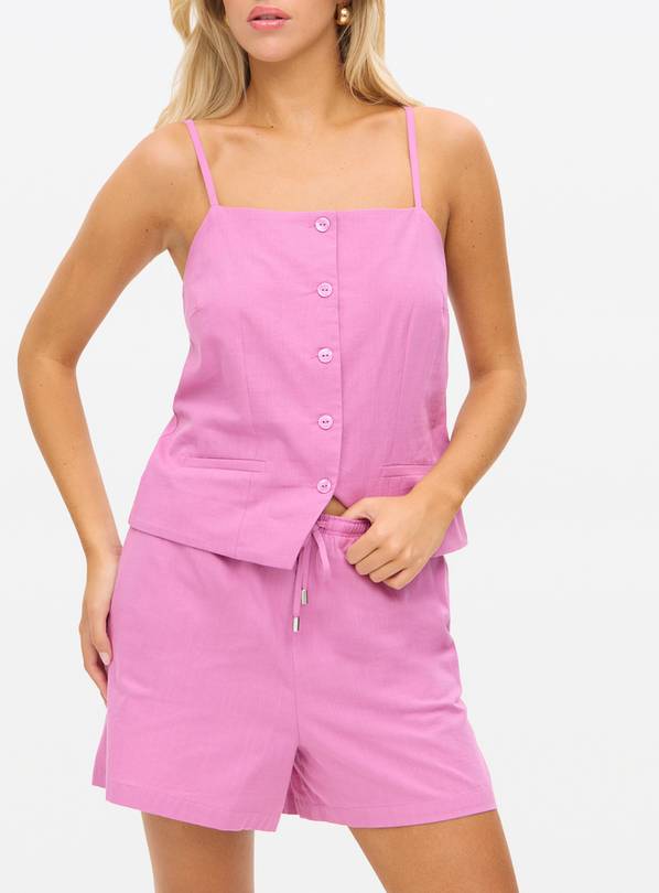Pink Co-ord Shorts 14